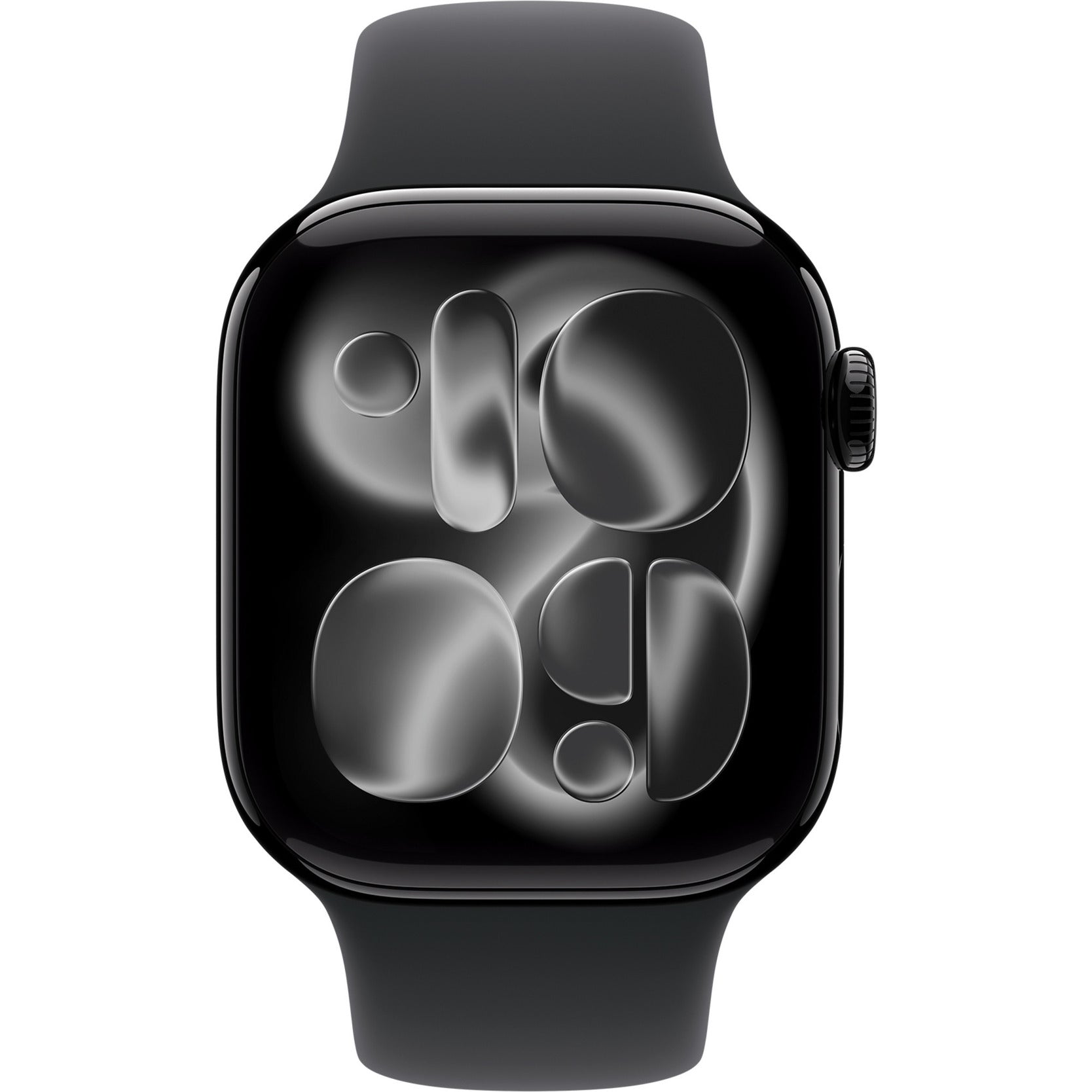 APPLE Watch Series 11�GPS�42mm�Jet Black Aluminium Case with Black Sport Band - S/M
