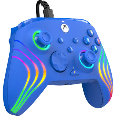 PDP Controller kabelgebunden Afterglow Wave blau XboxSeriesX