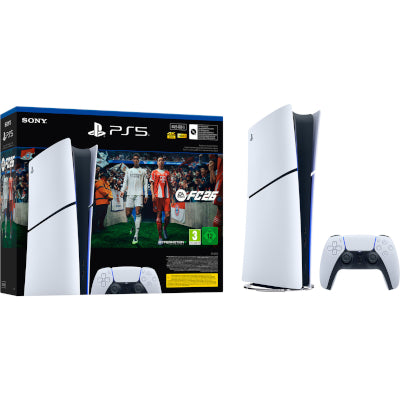 PlayStation 5 Slim Digital Edition E-Chassis inkl. FC26, Spielkonsole