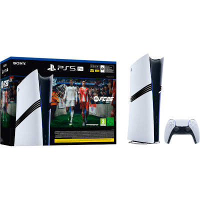 PlayStation 5 Pro E-Chassis inkl. FC26, Spielkonsole