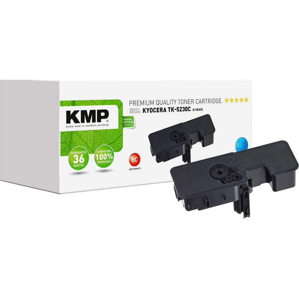 KMP K-T83CX Toner cyan kompatibel mit Kyocera TK-5230 C